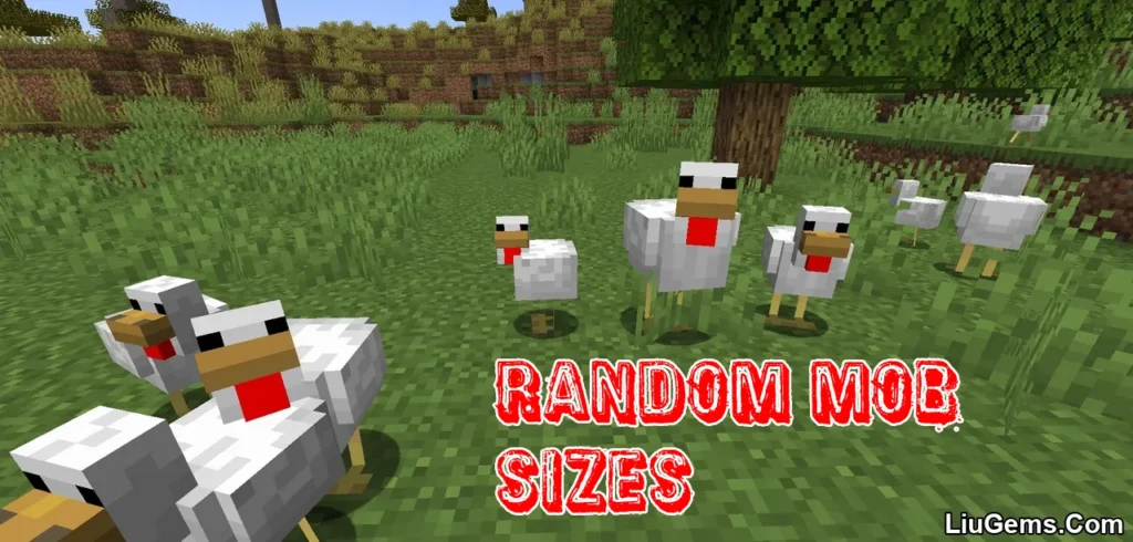 Random Mob Sizes Mod