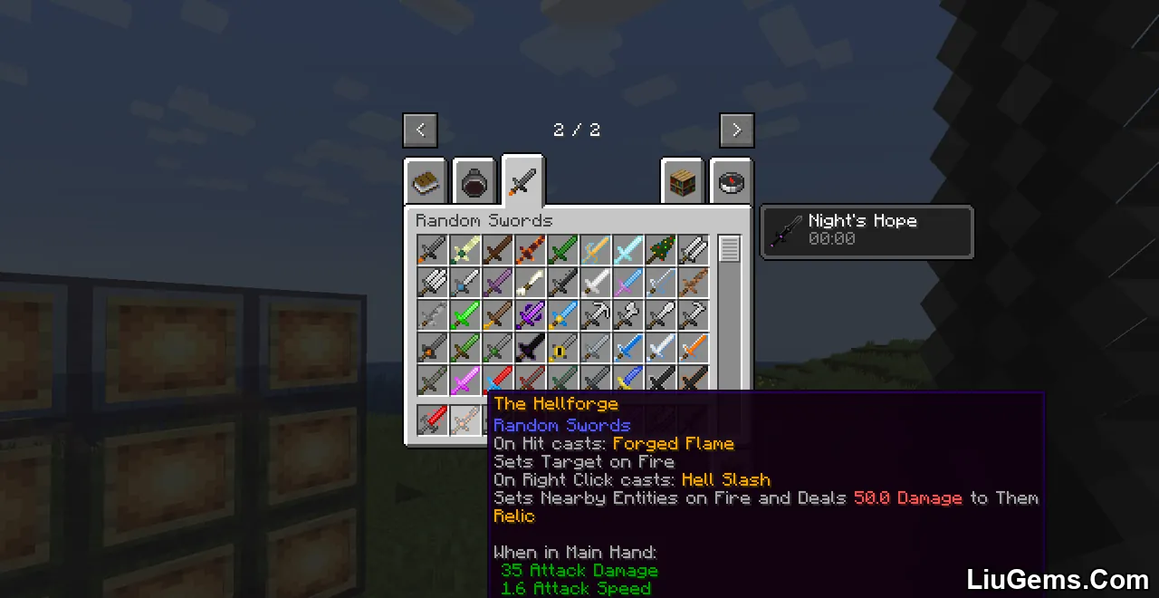 Random Swords Mod Screenshot 09 Random Swords Mod Screenshot 09