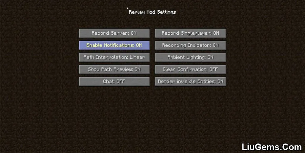 Replay Mod Screenshots 1 Replay Mod Screenshots 1