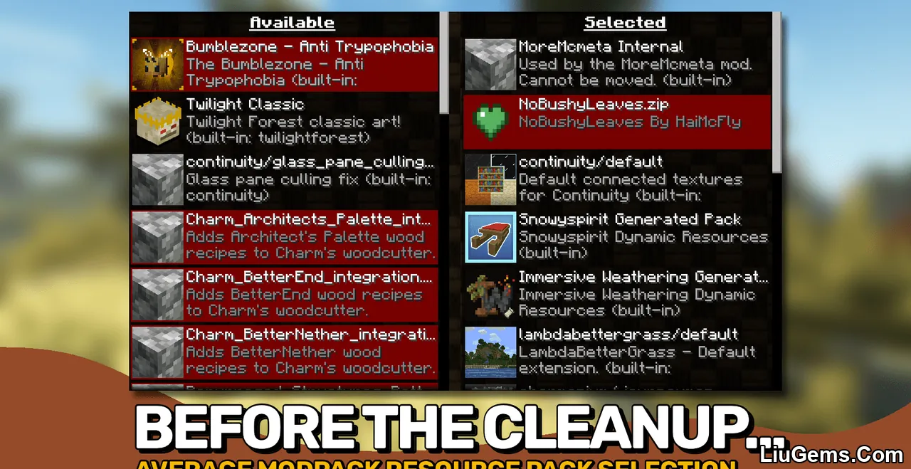 Resource Pack Overrides Mod Screenshots 1 Resource Pack Overrides Mod Screenshots 1