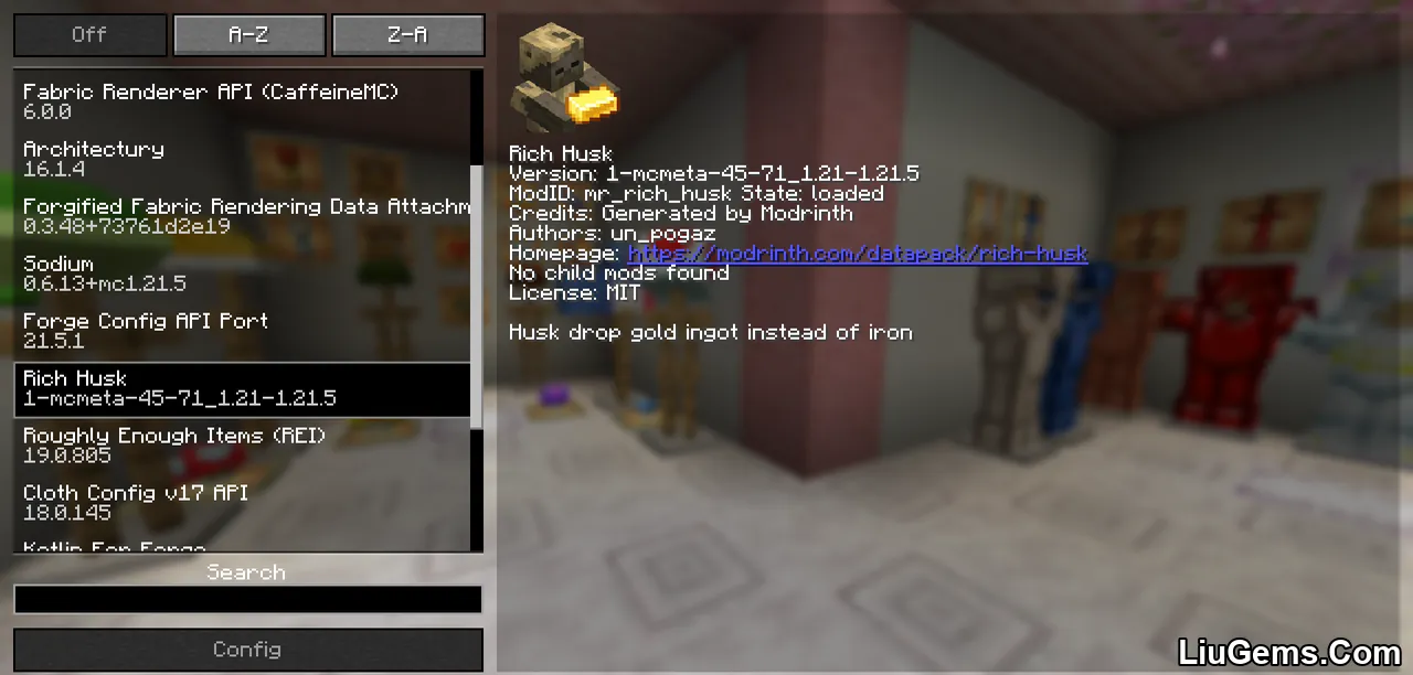 Rich Husk Mod Screenshots 1 Rich Husk Mod Screenshots 1