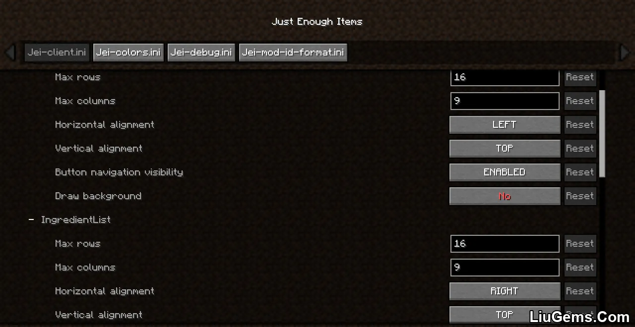 Roughly Enough Config Screens Mod Screenshot 08 Roughly Enough Config Screens Mod Screenshot 08