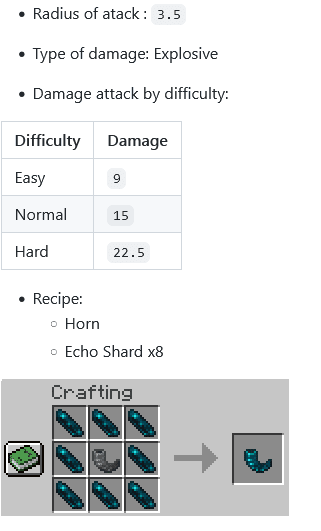 Sculk Horn Mod Features 1