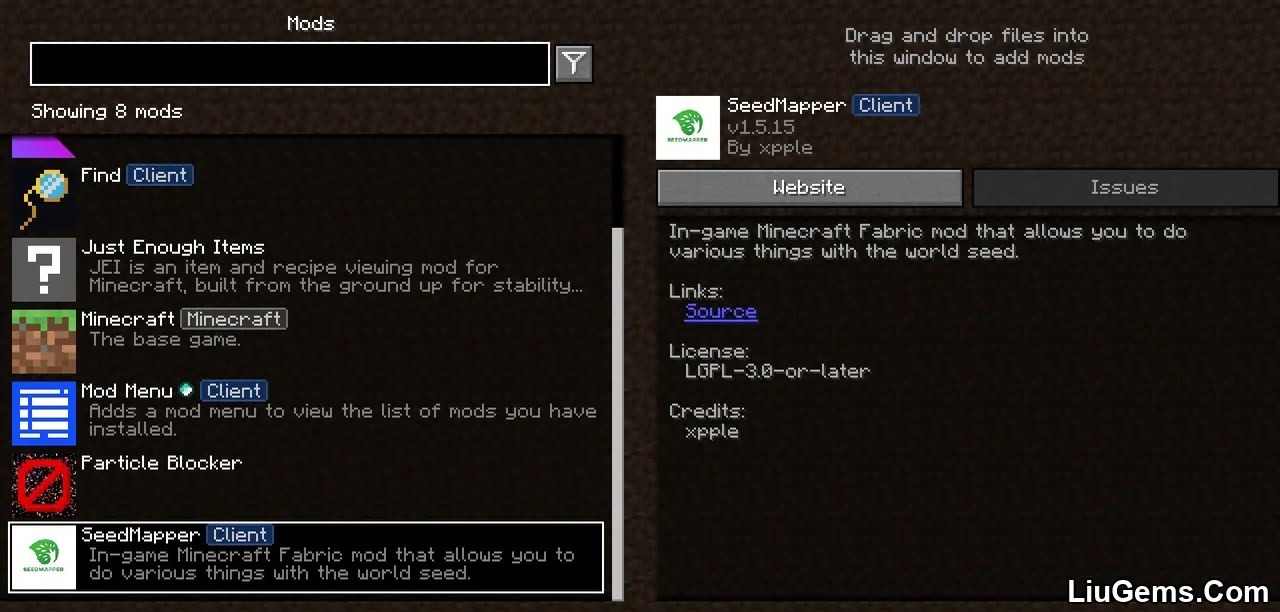 Seed Mapper Mod Screenshots 1 Seed Mapper Mod Screenshots 1