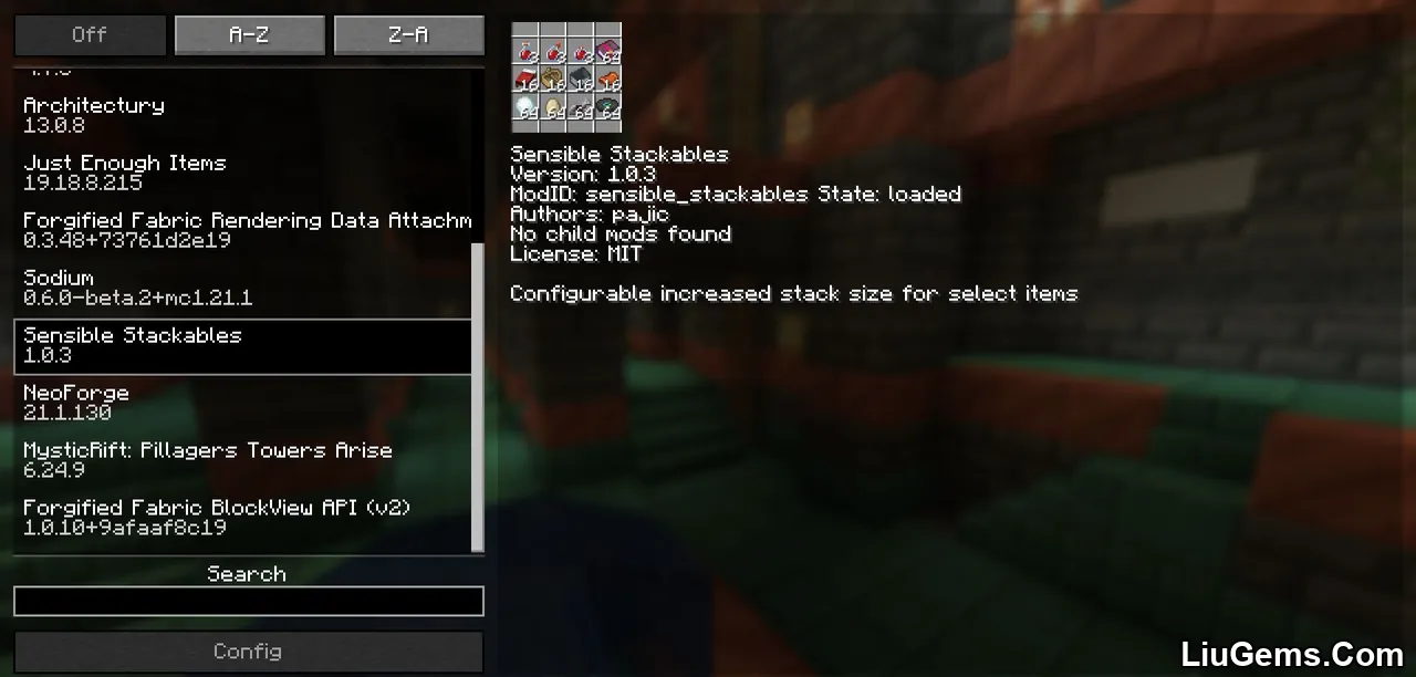 Sensible Stackables Mod Screenshots 1 Sensible Stackables Mod Screenshots 1