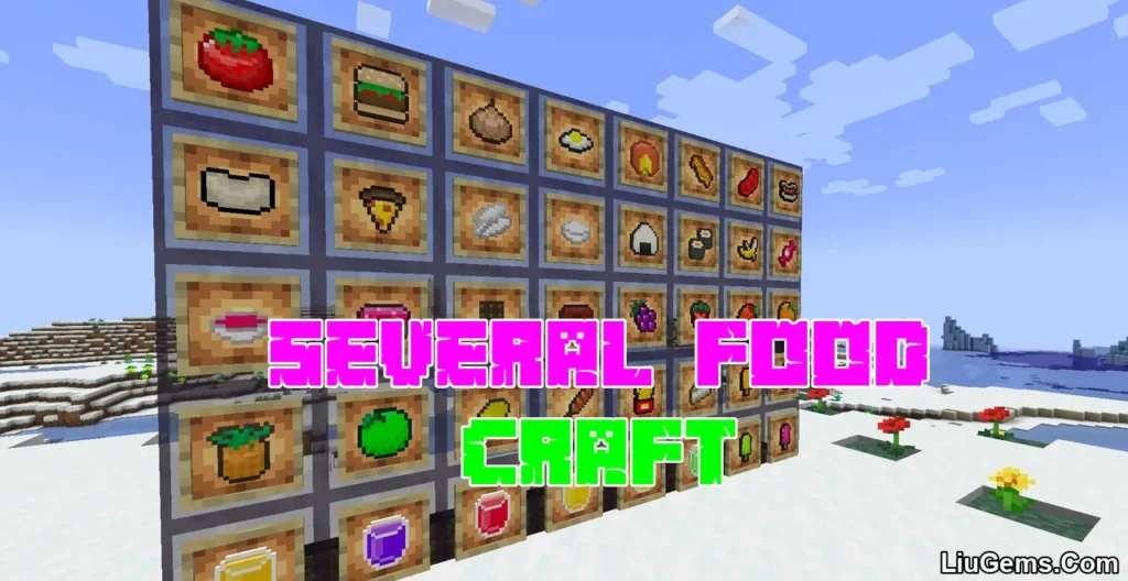 Several Food Craft Mod