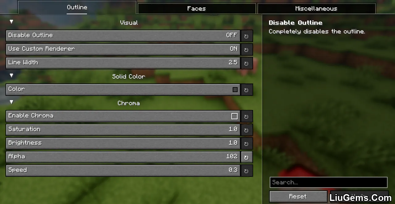 Simple Block Overlay Mod Screenshot 01 Simple Block Overlay Mod Screenshot 01