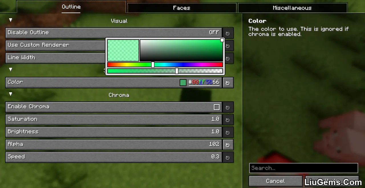 Simple Block Overlay Mod Screenshot 03 Simple Block Overlay Mod Screenshot 03