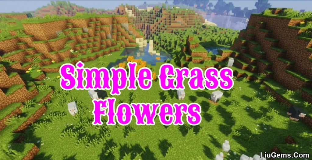 Simple Grass Flowers Resource Pack