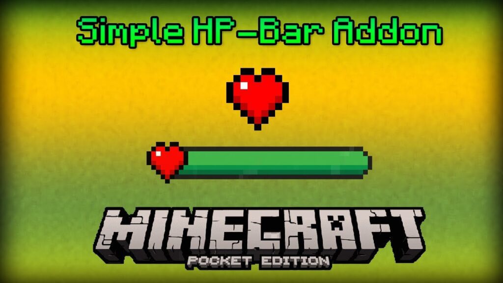 Simple Health Bar Resource Pack