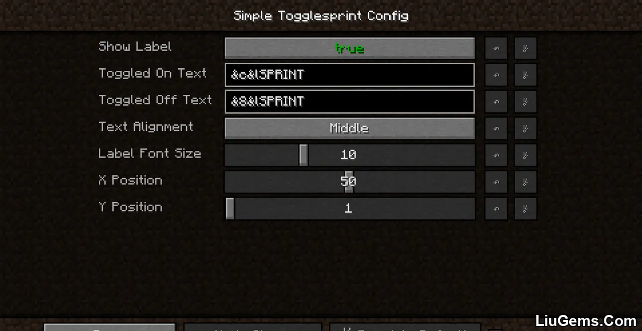 Simple Togglesprint Mod Screenshots 3 Simple Togglesprint Mod Screenshots 3