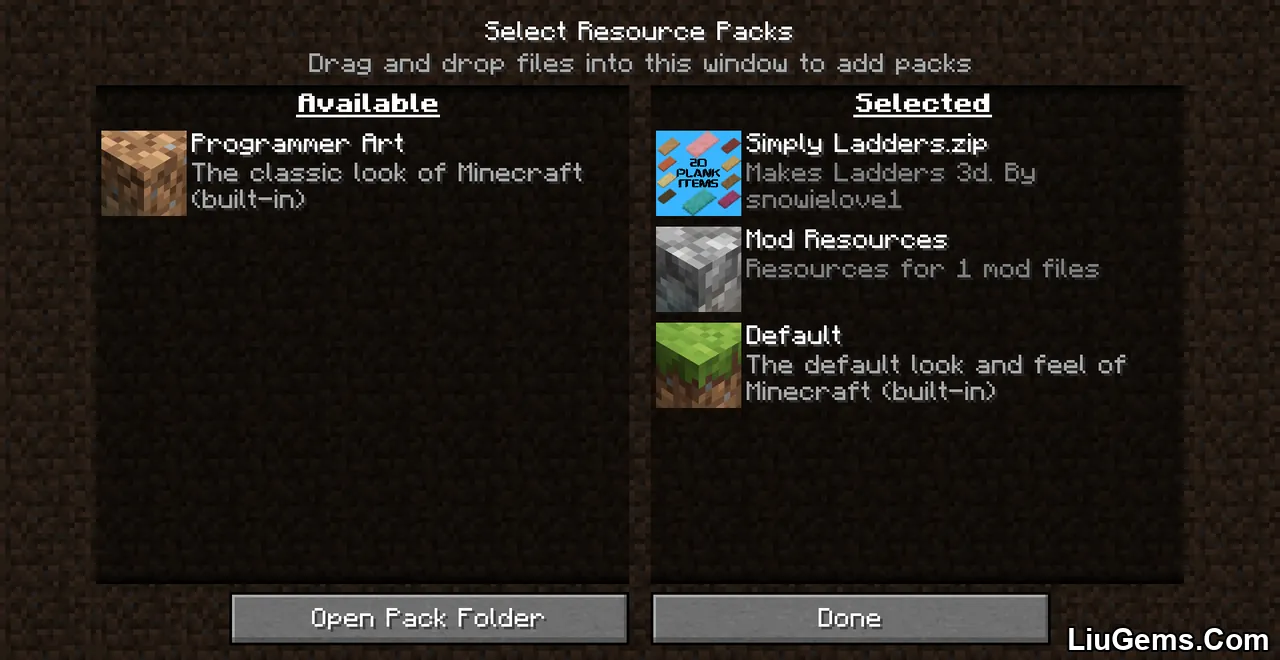 Simply 3D Ladders Resource Pack Screenshots 01 Simply 3D Ladders Resource Pack Screenshots 01