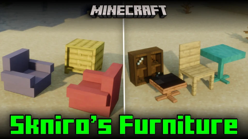 Skniro’s Furniture Mod