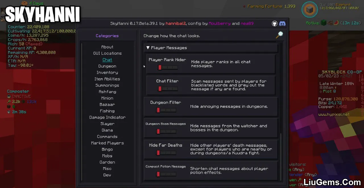 Skyhanni Mod Screenshots 2 Skyhanni Mod Screenshots 2