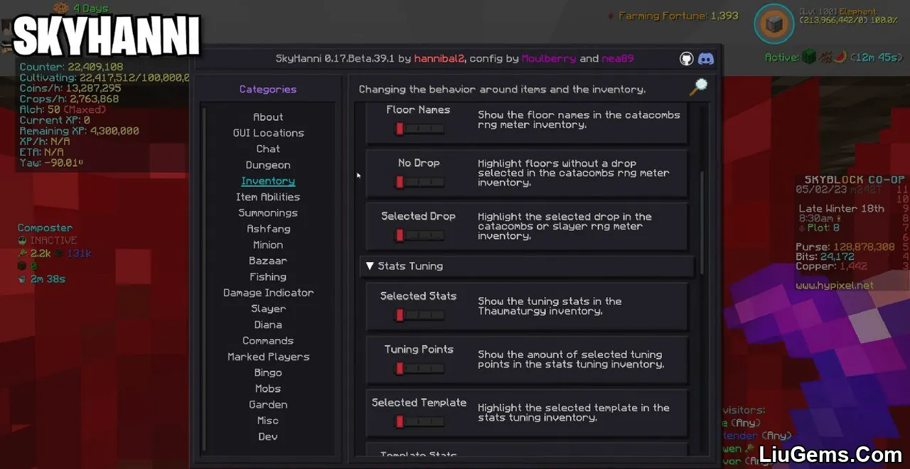 Skyhanni Mod Screenshots 3 Skyhanni Mod Screenshots 3