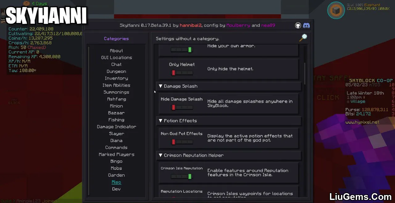 Skyhanni Mod Screenshots 6 Skyhanni Mod Screenshots 6