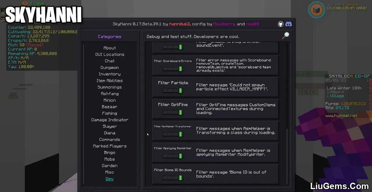 Skyhanni Mod Screenshots 7 Skyhanni Mod Screenshots 7