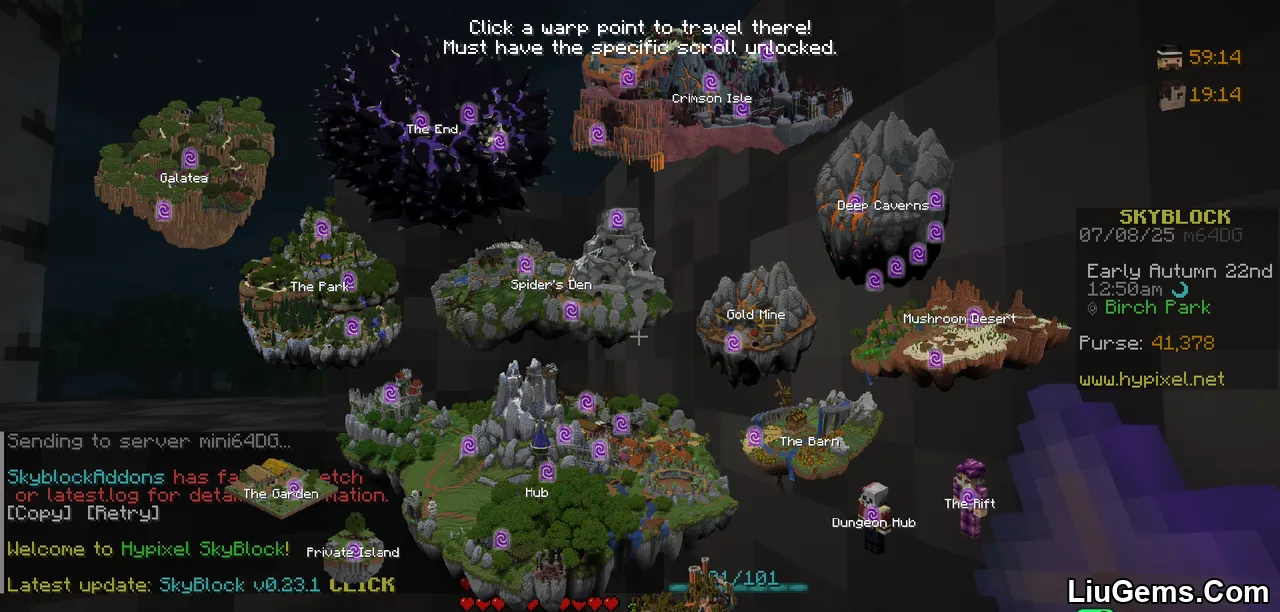 Skyblock Addons Unofficial Mod Screenshots 9 Skyblock Addons Unofficial Mod Screenshots 9