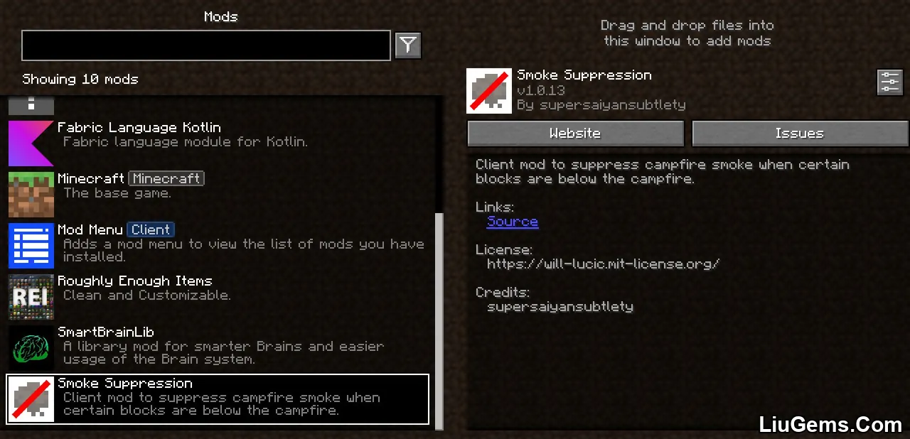 Smoke Suppression Mod Screenshots 01 Smoke Suppression Mod Screenshots 01