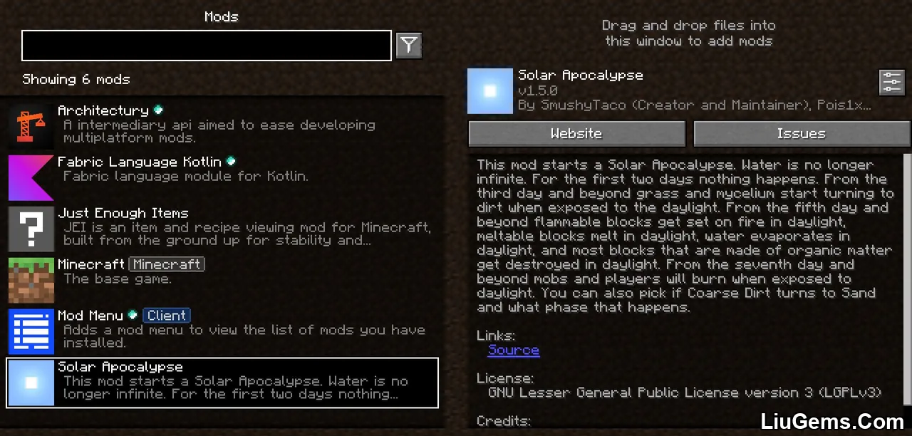 Smushytacos Solar Apocalypse Mod Screenshots 1 Smushytacos Solar Apocalypse Mod Screenshots 1