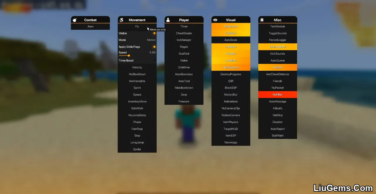 Solstice Client Mcpe 2 Solstice Client Mcpe 2
