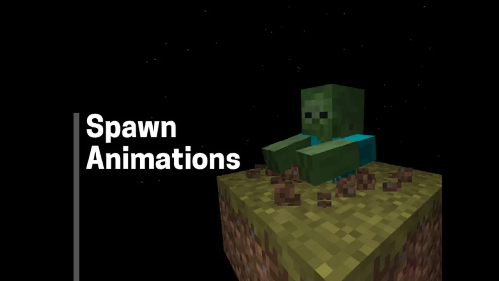 Spawn Animations Data Pack
