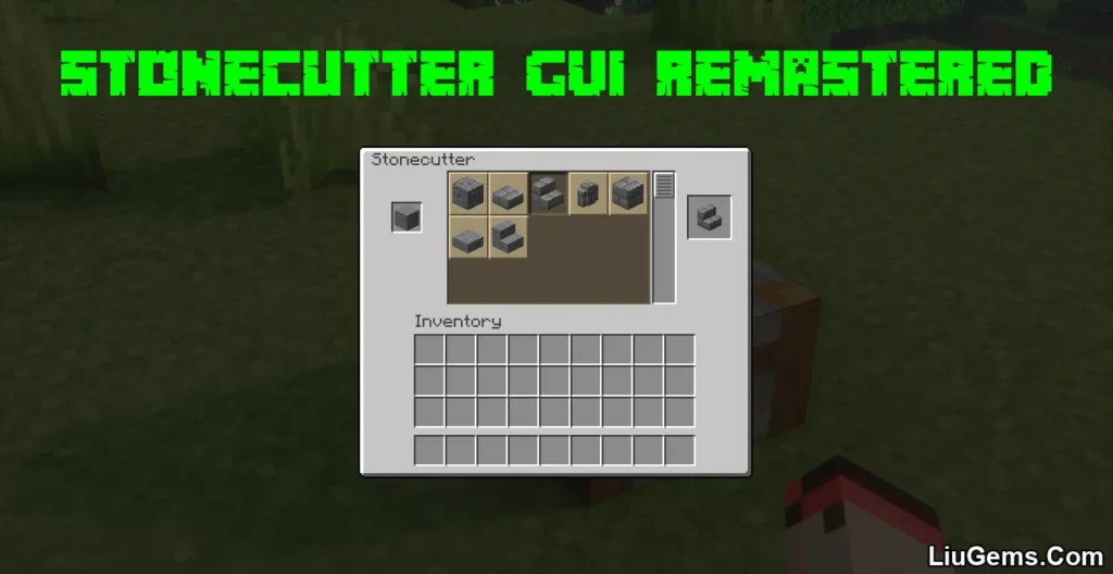 Stonecutter GUI Remastered Mod