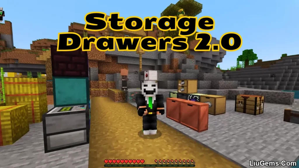 Storage Drawers 2.0 Addon Mcpe Thumbnail
