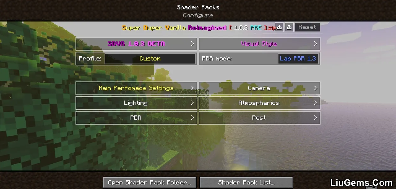 Super Duper Vanilla Reimagined Shaders Screenshots 1 1 Super Duper Vanilla Reimagined Shaders Screenshots 1 1