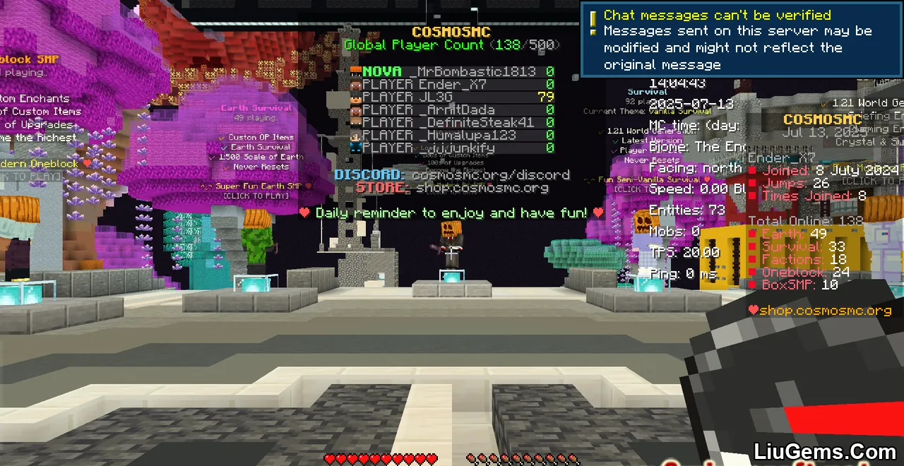 Tab Ping Mod Screenshot 01 Tab Ping Mod Screenshot 01