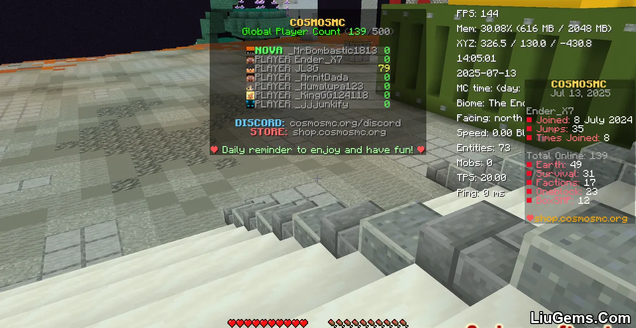 Tab Ping Mod Screenshot 02 Tab Ping Mod Screenshot 02
