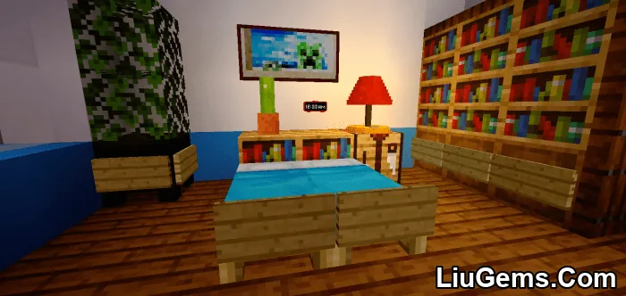 Table Lamp Addon Mcpe 1