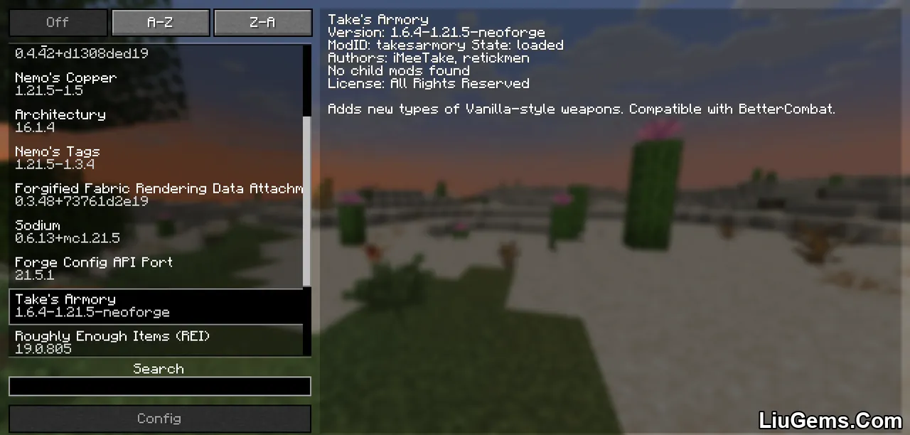 Takes Armory Mod Screenshots 1 Takes Armory Mod Screenshots 1