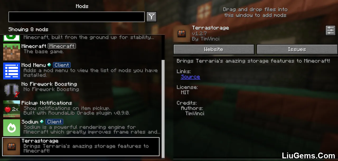 Terra Storage Mod Screenshots 1 Terra Storage Mod Screenshots 1