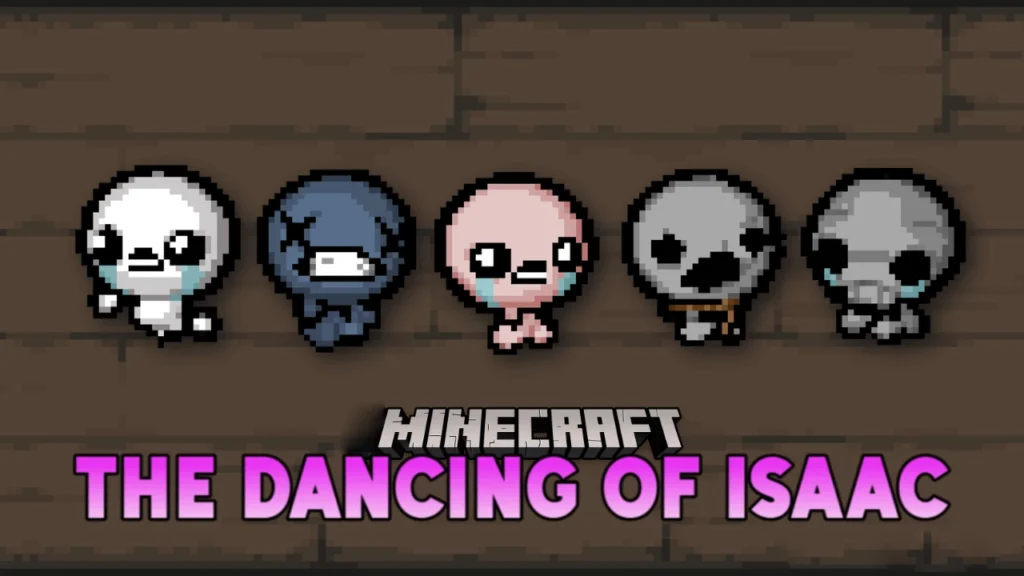 The Dancing of Isaac Resource Pack (1.21.8, 1.20.1) – Minecraft Isaac-Themed Totem Replacement