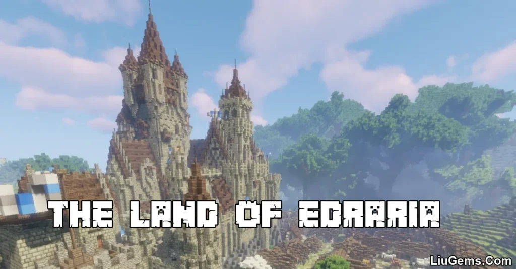 The Land Of Edraria Map