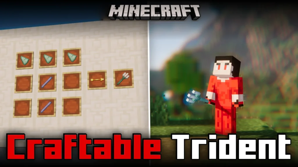 Craftable Trident Mod