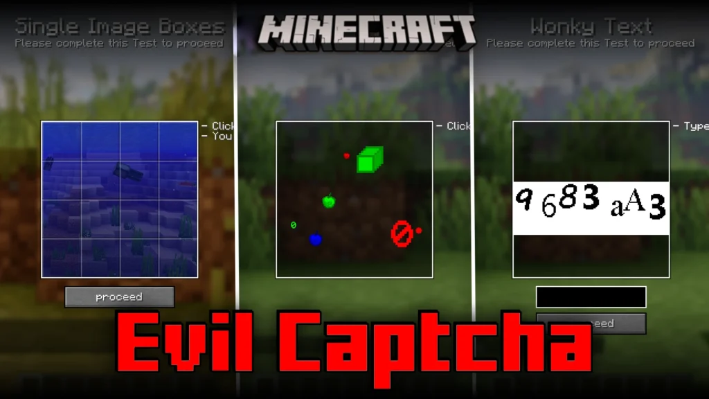 Evil Captcha Mod