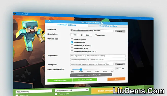 Tlauncher Tool Screenshots 1 Tlauncher Tool Screenshots 1