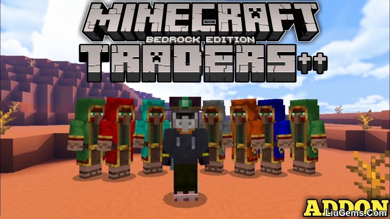 Traders Plus Plus Addon Mcpe Thumbnail Traders Plus Plus Addon Mcpe Thumbnail