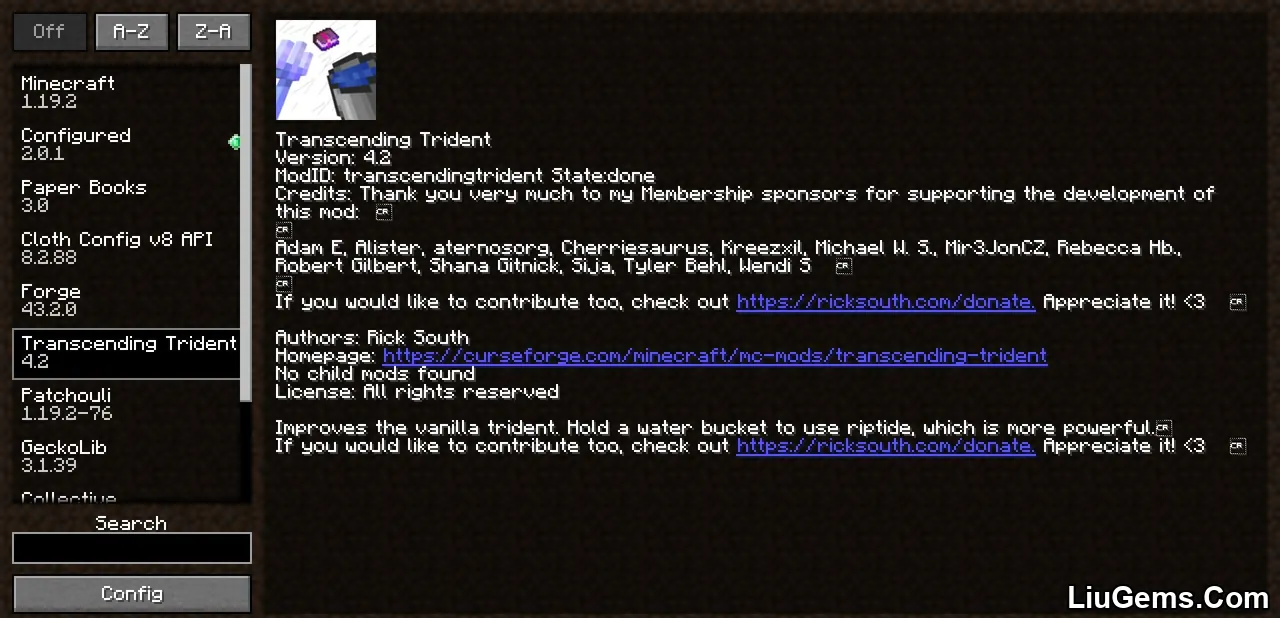 Transcending Trident Mod Screenshots 1 Transcending Trident Mod Screenshots 1