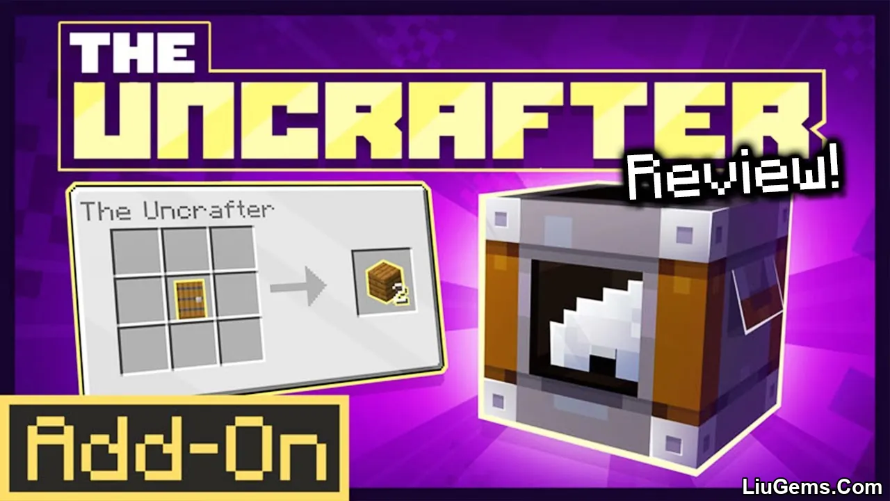 Uncrafter Plus Addon Mcpe Thumbnail Uncrafter Plus Addon Mcpe Thumbnail