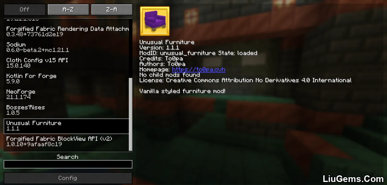 Unusual Furniture Mod Screenshots 1 Unusual Furniture Mod Screenshots 1