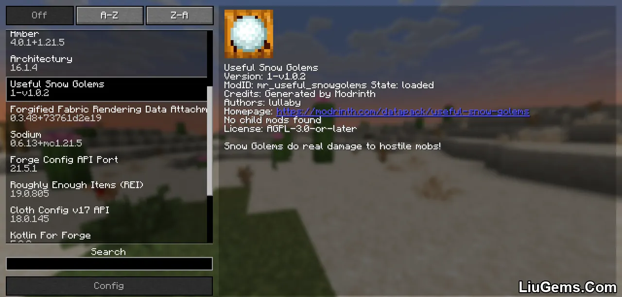 Useful Snow Golems Mod Screenshots 1 Useful Snow Golems Mod Screenshots 1