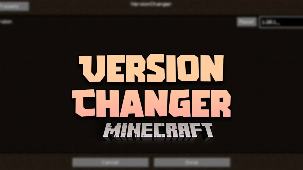 Version Changer Mod