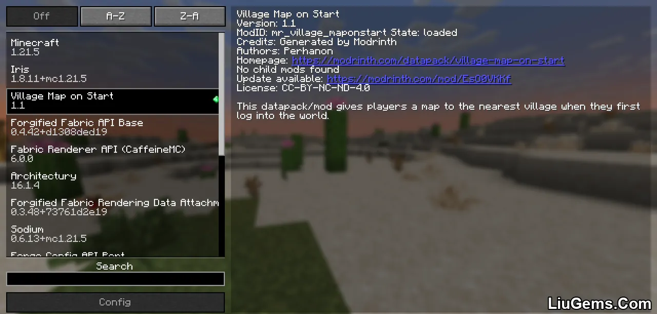 Village Map On Start Mod Screenshots 1 Village Map On Start Mod Screenshots 1