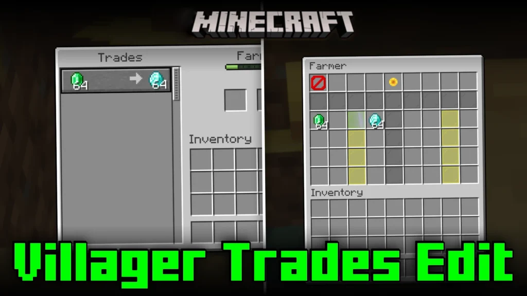 Villager Trades Edit Mod