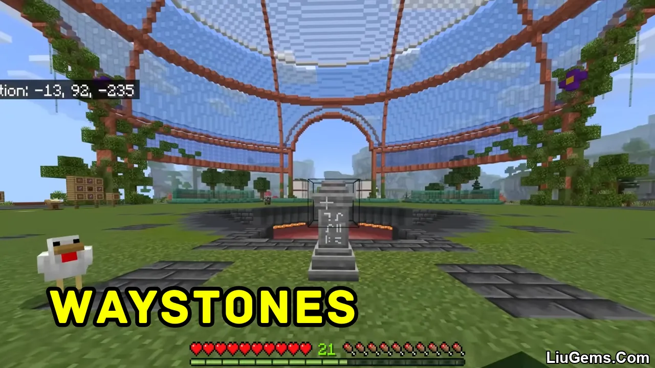 Waystones Addon Mcpe Thumbnail Waystones Addon Mcpe Thumbnail