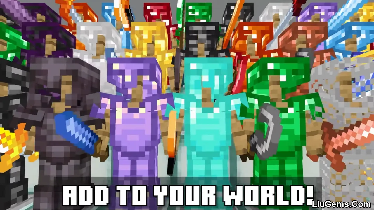 Weapons Addon Mcpe Thumbnail 1 Weapons Addon Mcpe Thumbnail 1