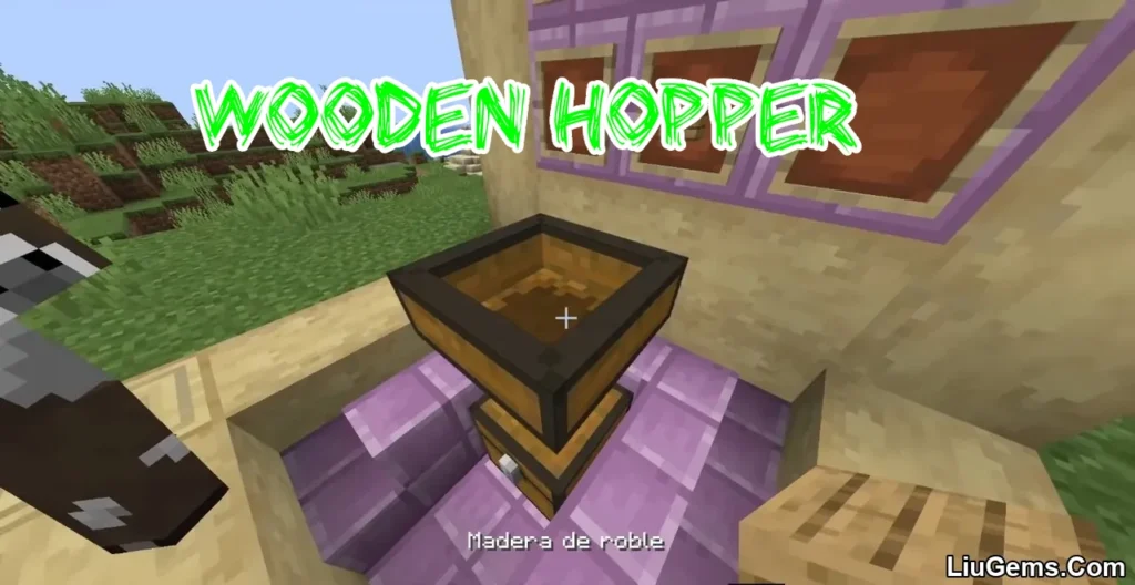Wooden Hopper Mod